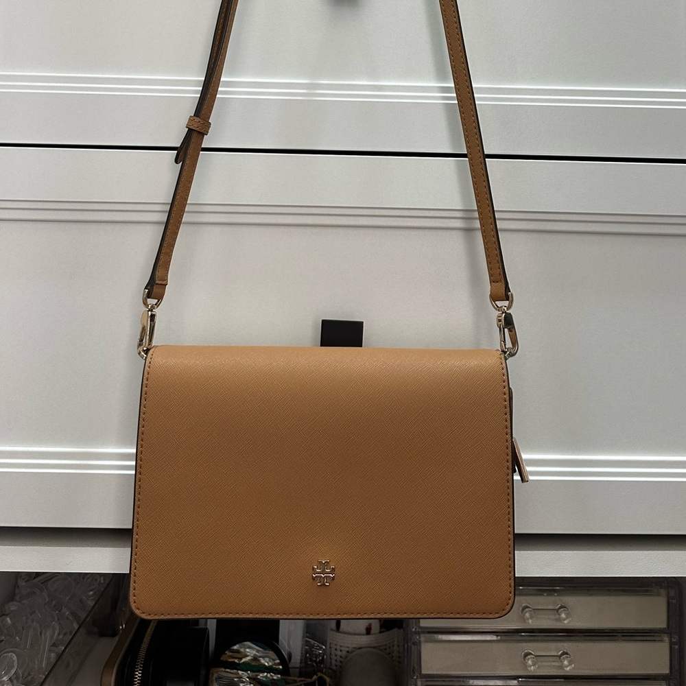 Tory Burch Tan Crossbody Bag